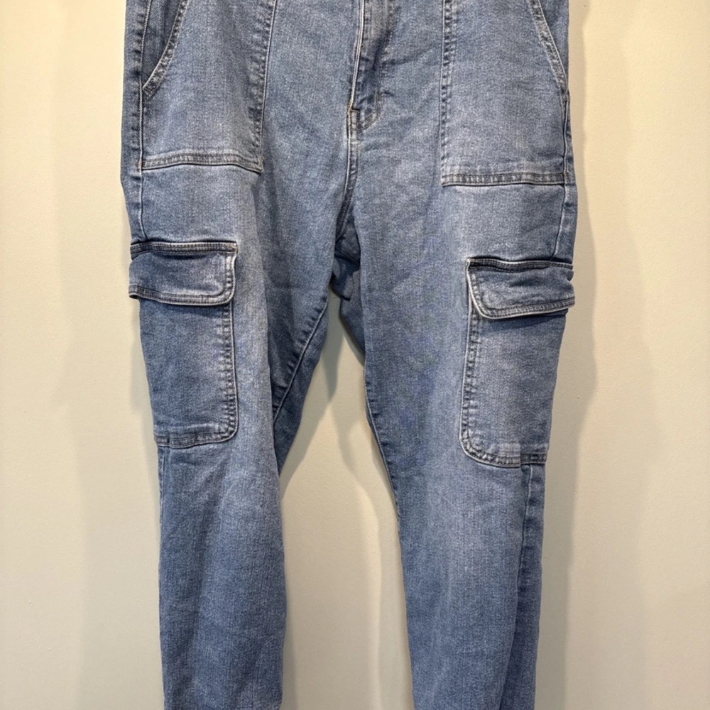 So Jeans Women's Sz 13/31w High Rise Cargo Jogger Normcore Cute Trendy Nice